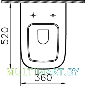 Унитаз Vitra S20 5507B003-6066 картинка 2